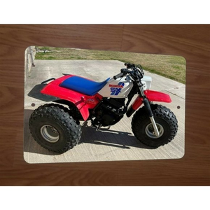 1985 Honda 250SX 3 Wheeler Bike Motorcycle ATV 8x12‎ Metal Wall Sign